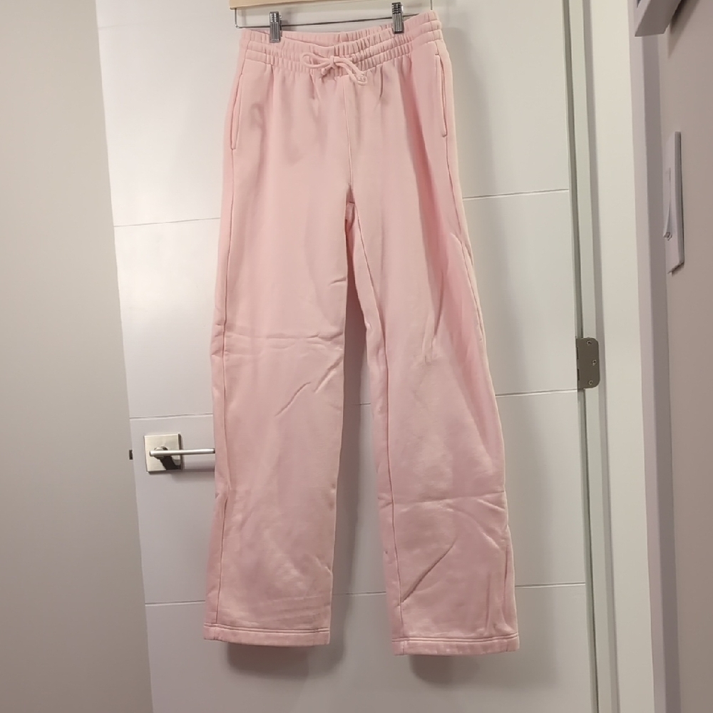 TNA CozyAF Fleece 🩷Bubble Gum Pink Sweatpants - S🩷